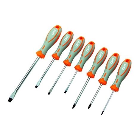 AVIT Officina e meccanica Kit cacciaviti 7 parti Taglio, Plus / Minus