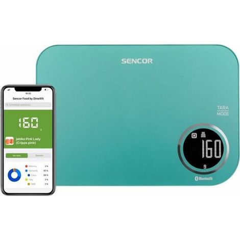 Sencor SKS 7071GR balanza de cocina gris precisión 1 g (1/5)