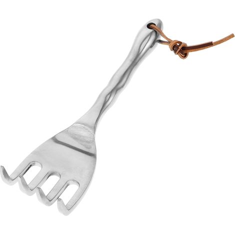 Râteau à Main de Jardin Solide en Métal Résistant, Cultivateur de Jardin Compact pour Désherbage et Plantation, Outil de Jardinage Portable pour Petit Espace, Usage Quotidien