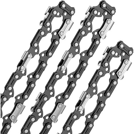 Set of 3 x 50 cm 3/8 Inch 72 Drive Links 1.6 mm 063 (1/5)