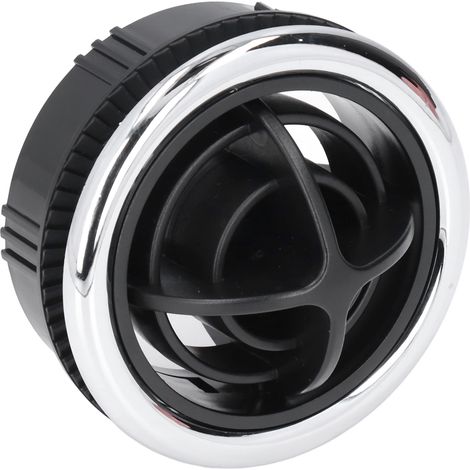 Sortie d'air de climatisation rond, filetage mâle, diamètre 87mm/3,4in, trou 75mm/3,0in, pour camping-cars, bus et voitures. (1/5)