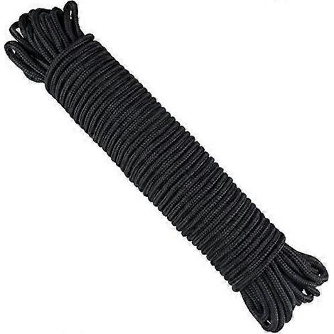 Corde multifonctionnelle en nylon de 30 m, corde en polypropylène, corde paracorde en nylon ripstop de 6 mm d'épaisseur, pour les activités de plein air (1/5)