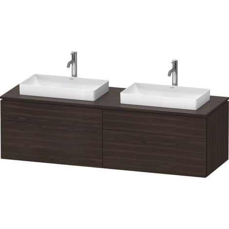 Duravit L-Cube Konsolenwaschtischunterbau wandhängend, inklusive