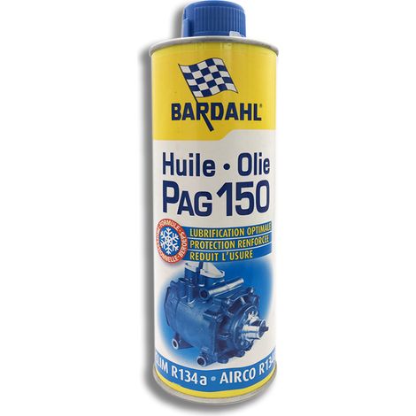 Huile PAG compresseur de clim ISO 150 500ml - Bardahl