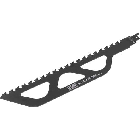 Lame de scie alternative en alliage de tungstène-carbone pour la découpe de maçonnerie, bois, béton poreux et brique. (1/5)