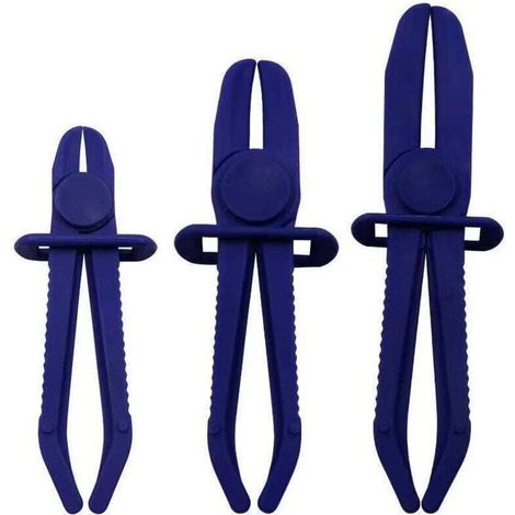 3 pièces Colliers de serrages 155, 185, 250mm, mini-colliers de serrage, Pince tuyau, Coffret de pinces (1/4)