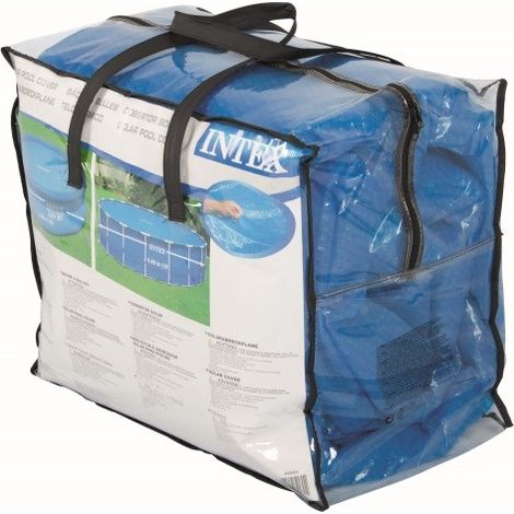 Couverture solaire Intex 29024 pour piscine 488 cm (1/3)