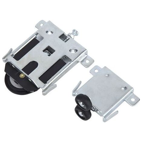 Accessoires de pièces de rechange de rouleau de porte coulissante de poulie de roue convexe de porte de placard (1/5)
