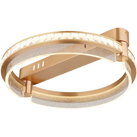 Globo - deckenleuchte - Blondie - gold - metall - Ø 40cm - LED -
