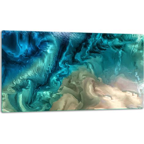 Schneidebrett aus Glas, 52 x 30 cm, Marmor (1/5)