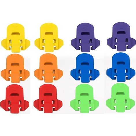 Ouvre-boîte Facile 12 Pièces - Couleurs Assorties, Protection Anti-Poussière et Ouverture Facile (1/5)
