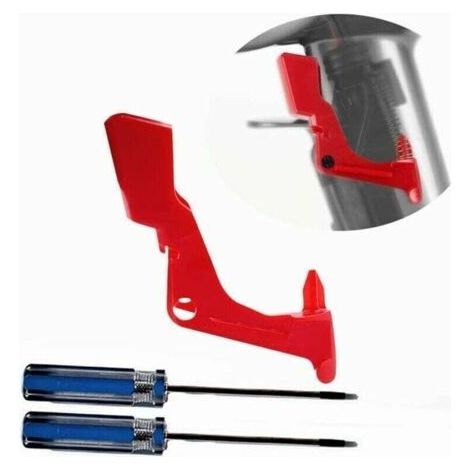 Pulsante di accensione rinforzato per Dyson V11/V10. Strumento di riparazione del pulsante di accensione migliorato (1 pulsante + 1 cacciavite).