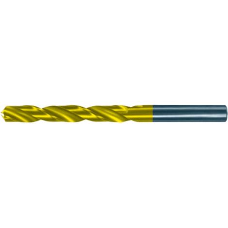 Torsione Trapano Con Coda Cilindrico, In Acciaio Rapido, Tipo N Din 338, Superficie Con Rivestimento Tin, H8 Ø: 3.10 Mm, Lunghezza. Totale 65 Millimetri