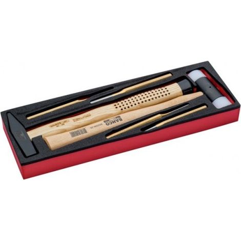 BAHCO - Jeu d'outils de frappe, module pr 4750RCHDW01 Caisse rigide usage intensif - 6pc