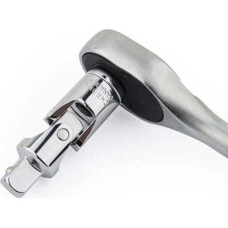 Ensemble manchon de cardan pour moteurs CR-V, réducteur d'impact, adaptateur rotatif, finition acier chromé, jeu de 3 pièces, argent, dimensions : 6,3 mm/10 mm/12,5 mm (1/4)