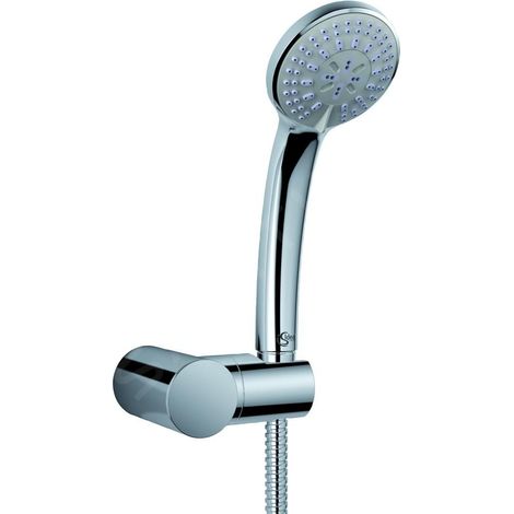 Ideal Standard Idealrain - Ensemble de douchette à main, 3 jets, support et flexible, chrome B9507AA (1/2)