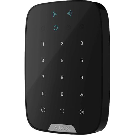 AJAX Keypad Plus – kabellose Touch-Tastatur, Unterstützung für kontaktlose Karten und Schlüsselanhänger – 38252 (1/3)