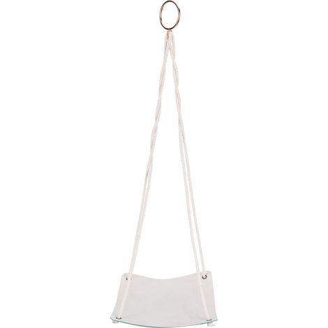 Porte-pot mural en cuir PU avec base carrée et corde en coton, support suspendu pour succulentes et plantes, décoration de jardin vert, 20 cm (1/5)