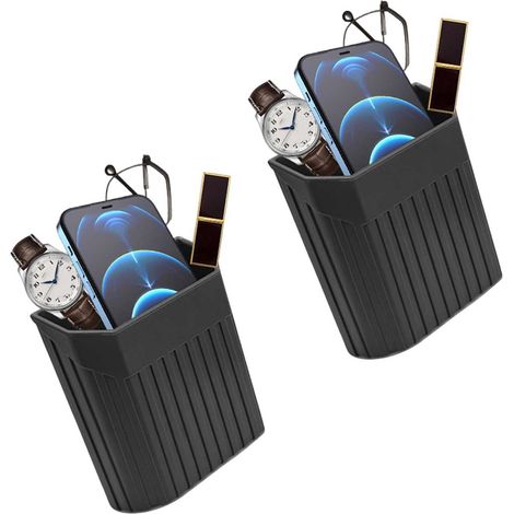 CCYKXA 2 Pcs Mobile Phone Storage Box Phone Holder - Adhesive Box for Mobile Phone Car Accessories (1/5)
