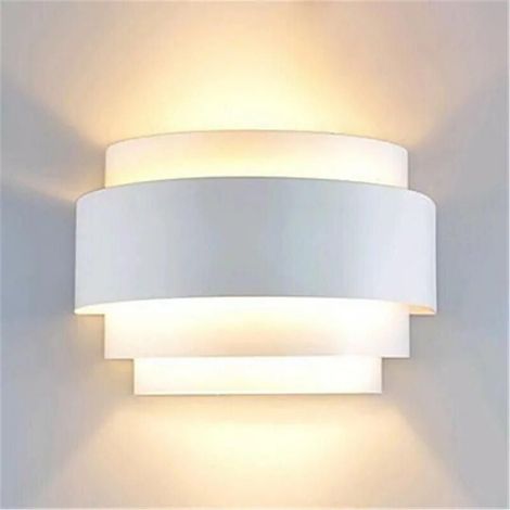 Applique murale moderne Led applique murale blanche lumière ambiante encastré appliques murales Lustres luminaires de salle de bain éclairage domestique (1/3)
