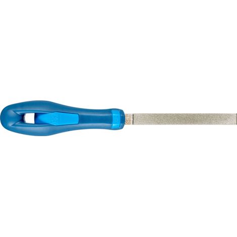 PFERD TOOLS Diamant-Werkstattfeile flachstumpf 100mm D126 (mittel) für harte Werkstoffe (1/3)