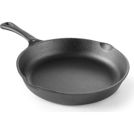Poêle à griller en fonte - 230 x 230 x 25 mm - Hendi 629932