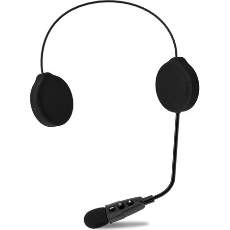 Ecouteur pour Casque Moto Bluetooth, Interphone pour Casque Bluetooth 5.1 E1+, Audio HD, spécialement conçu pour la sécurité en Moto,connectez 2 téléphones Portables (1/5)