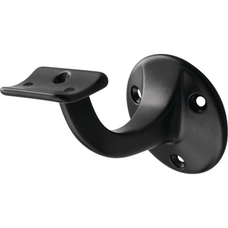 HERMETA 3500-70E Handlaufträger 3500 Aluminium kunststoffbeschichtet schwarz Dur