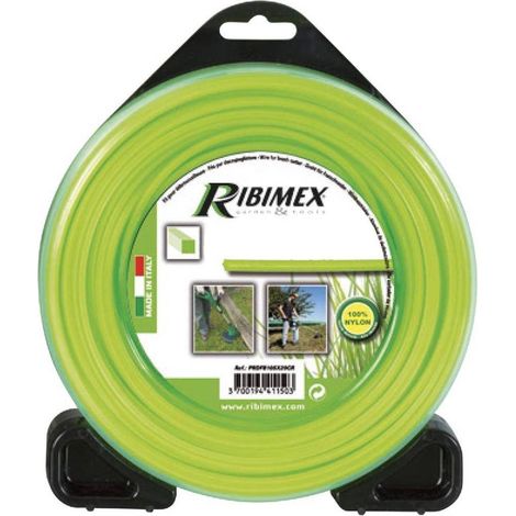 Fil Carré 30m 4,0 mm - Pour Tête Débroussailleuse - Résistant et Durable - D-Work (1/2)