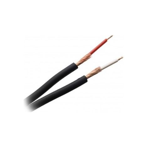 G & Bl Piattina Schermata 2x0.25 In Bobina Da 100m, Colore Nero