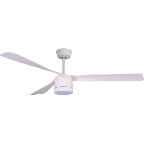 DC Ceiling Fan Peregrine White with LED and Remote