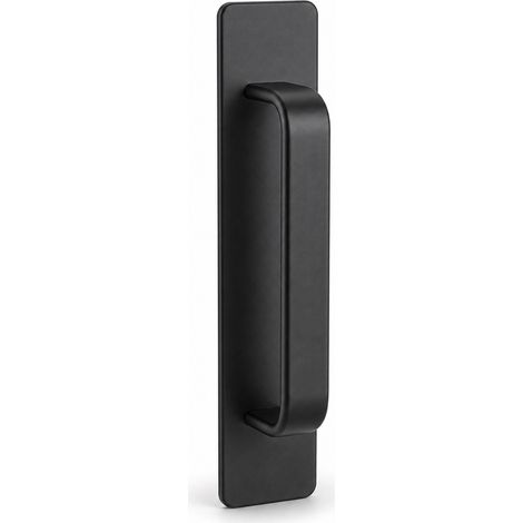 Poignée Adhésive Noire Mate pour Porte Coulissante 20 cm (1/5)