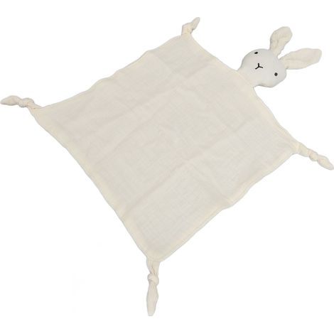 Couverture de sécurité lapin, adorable couverture douce double épaisseur en coton pour dormir et jouer (1/5)