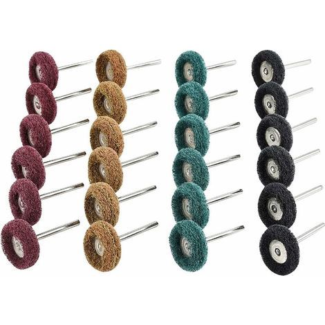 40-teiliges Bohrer-Polierset – Dremel-Zubehör zum Polieren von Metallen und nichtmetallischen Materialien – Körnung 80/150/240/300 (1/5)