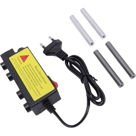 Kit d'électrolyse pour testeur d'eau, détection rapide du changement de couleur, électrolyseur d'eau portable pour eau potable, aquarium et piscine (1/5)