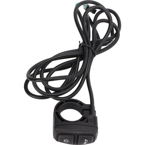2-in-1-Set mit Bedienknöpfen für Motorradscheinwerfer, Hupe und Schalter für Fahrräder und Elektroroller (1/5)