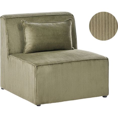 1-Seat Section LEMVIG Corduroy Dark Green (1/5)