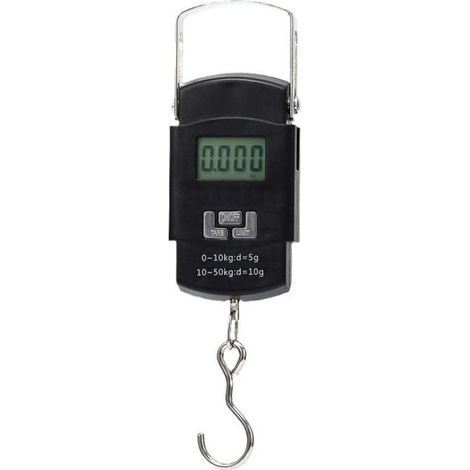 Balance électronique portable de haute précision, 50 kg, pour la maison ou la cuisine. Mini balance à ressort pour bagages. (1/5)
