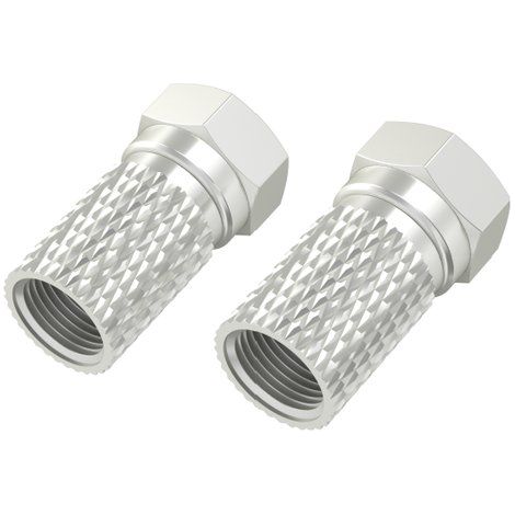 Hama Spina SAT M, 5.5 mm, avvitabile, 2 pzz. (1/2)