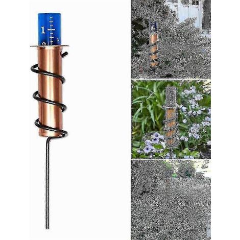 Pluviomètre flottant en cuivre précis pour jardin et cour (1/3)