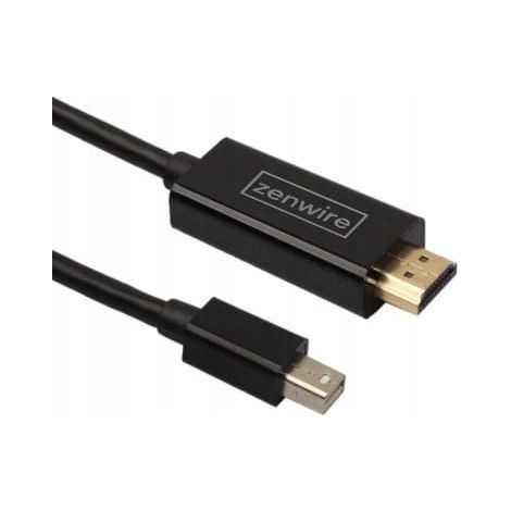 Mini DisplayPort HDMI 4K Thunderbolt Adapterkabel 180 cm für MacBook Pro, Air und andere Modelle Zenwire ZC-7 (1/5)