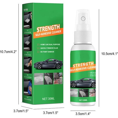 Dissolvant pour adhésif, dissolvant pour autocollants, dissolvant pour résidus de colle, nettoyant pour étiquettes de pare-brise, dissolvant pour ruban adhésif et graisse (1/5)