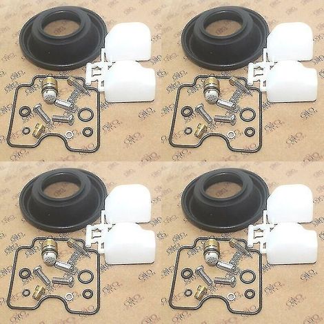 4set For Gsx750f 1998-2006 Katana 750 Gsf1200 2001-2006 Bandit 1200 Carburetor Repair Kit Plunger Vacuum Diaphragm Float