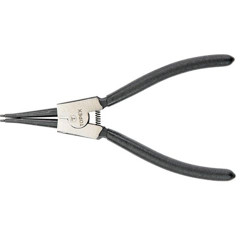 Alicates para anillos de retención de 180 mm, externos, rectos (1/2)