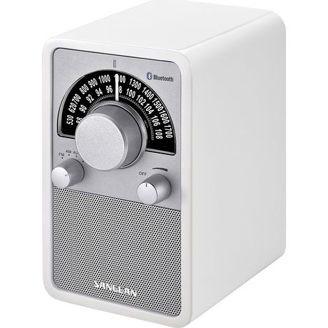 Sangean WR-15BT Tischradio UKW, MW AUX, Bluetooth® Weiß