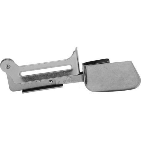 Lot de 1 Pince de Couture Réglable en Acier, Accessoire de Bordure pour Machine à Coudre Domestique et Industrielle, Plieuse à Plat (1/5)