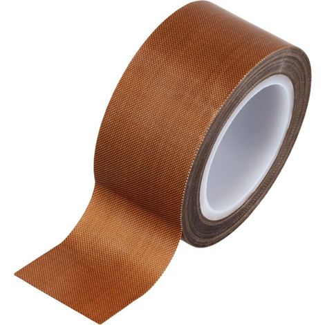 Ruban de Téflon 30mm x 10M - Ruban Adhésif Haute Température 300°C - 0,13 mm d'Épaisseur (1/5)