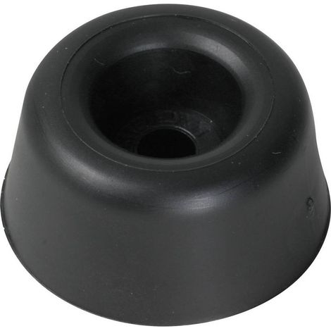 Pb-fastener Patas estabilizadoras negras Ø 25 mm H 10 mm