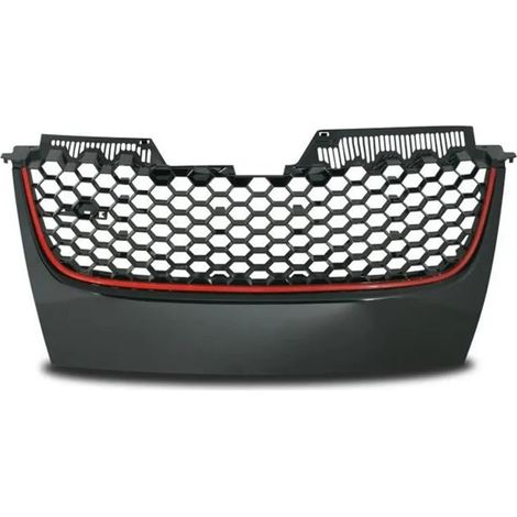 CALANDRE compatible avec GOLF 5 GTI 2003 à 209 adaptable VOLKSWAGEN OEM Type origine GTI - Sans Sigle