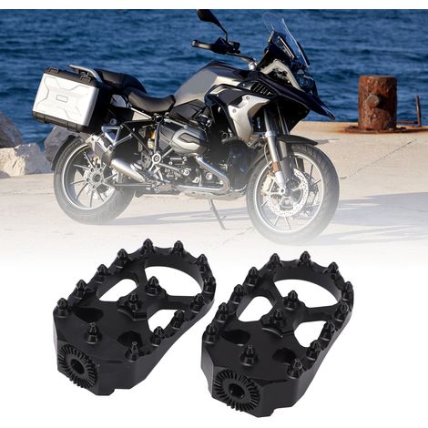 1 Paar vordere Fußrasten für BMW R1200GS LC Adventure Motorrad (längenverstellbar) silber (1/5)